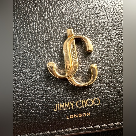 Genuine Jimmy Choo Martina Continental black leather long wallet - Picture 2 of 15